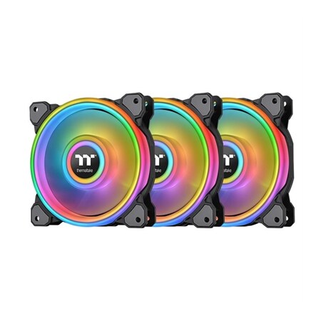 Thermaltake Riing Quad 12 Black 3 Pack CL-F088-PL12SW-B